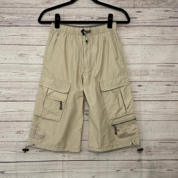Union Bay Boys Embroidered Cargo Shorts Medium - Picture 1 of 6